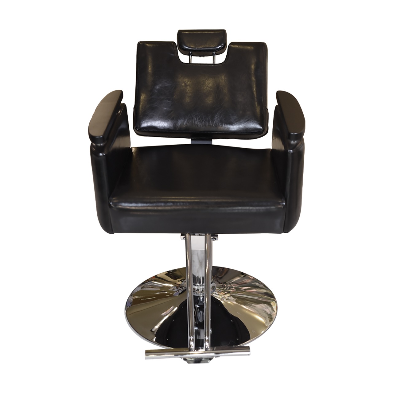 Makeup & Styling Chair with Wooden Armrest Hydraulic & Back Recline – Salon  Designers